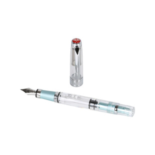 台湾TWSBI三文堂 580 580AL MINI不锈钢红蓝系列活塞钢笔办公送礼