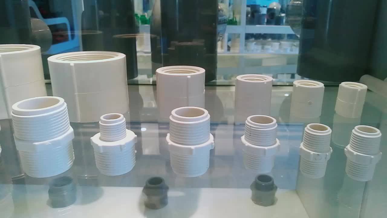 Ty China Manufacturer Pvc/ Upvc Bs Threaded Plastic Pipe Fittings