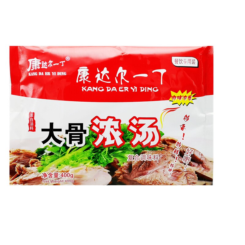 康达尔一丁大骨浓汤调味料大骨浓汤粉浓缩浓汤大骨粉猪骨高汤400g