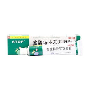 【太极】盐酸特比萘芬凝胶10g100mg*20g*1支/盒股癣手癣足癣花斑癣脚气