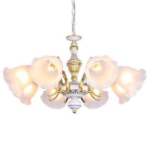 简欧式吊灯美式地中海大气客厅灯具复古铁艺餐厅卧室现代书房吊灯