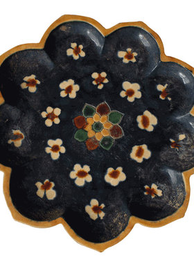 陶瓷盘收藏仿古客厅桌面摆件