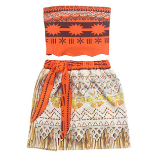 儿童海洋奇缘莫安娜女童连衣裙moana莫阿娜裙子外贸服装童装玩具