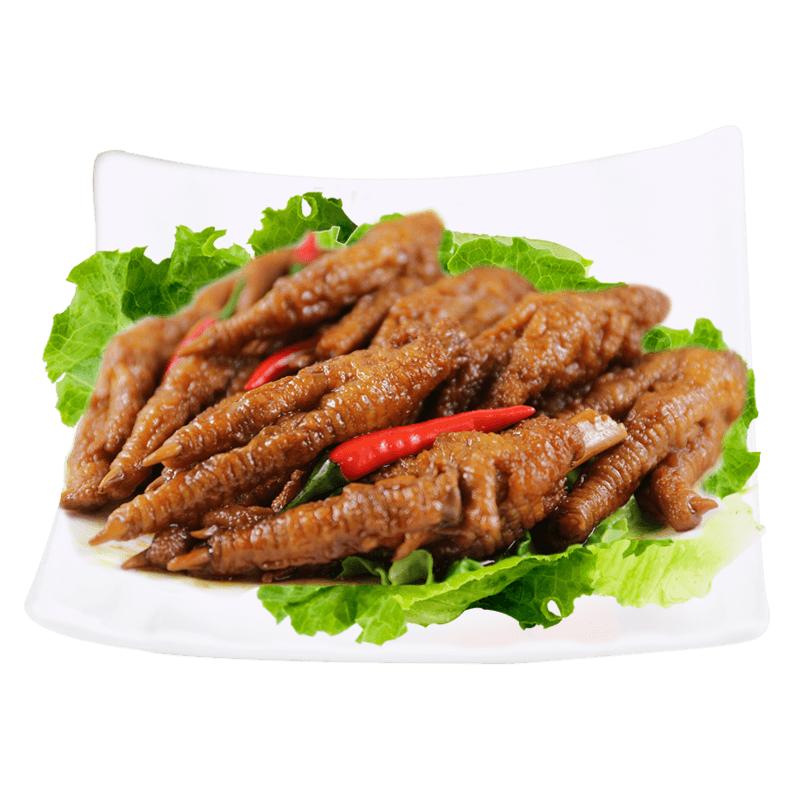【不老神-锁鲜虎皮凤爪200g】香辣卤味鸡爪肉类零食衢州特产小吃