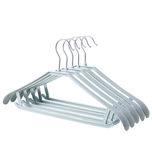 加厚无痕宽肩西装衣挂塑料衣撑子家用成人西服晒晾衣架挂衣架20支