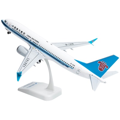 拼装仿真飞机模型波音