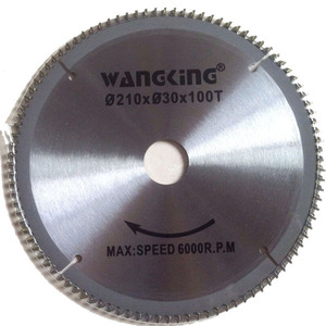 锋利型8寸木工用铝用锯片 合金锯片直径210mm*30mm*60（100）齿