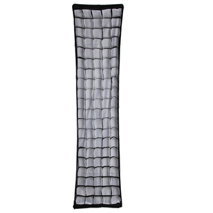 金鹰 35*140cm 栅格柔光箱 长条形柔光箱带栅格 摄影灯柔光箱