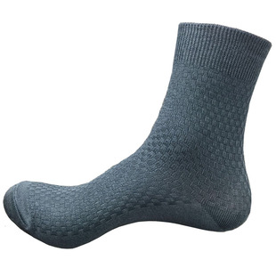 加大码竹纤维中筒男袜子 大号宽松男袜礼盒袜 加长男袜秋冬包邮