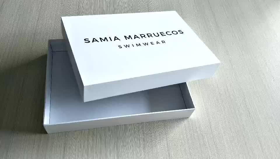 Custom Swimwear Packaging Box With Lid Buy Swimwear Packaging Box,Box