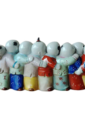 景德镇婚房小鸡新中式风工艺品