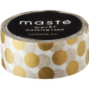 marks maste 基础款纯色/印象风格手帐贴纸和纸胶带合集花边胶带圆点格纹条纹单卷/套装学生手工DIY可手撕