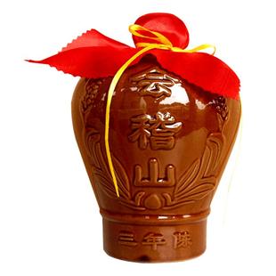 绍兴黄酒花雕酒会稽山绍兴酒三年陈花雕加饭酒1L陶坛2斤整箱特惠