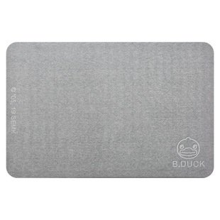 【正品小黄鸭】硅藻泥吸水脚垫浴室防滑速干卫生间门口硅藻土地垫