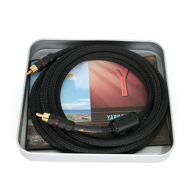 YARBO AUDIOPHILE BW-02R-F 雅堡发烧级镀银功放低音炮音频连接线