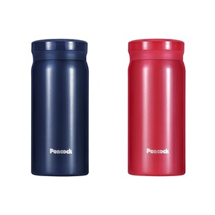 日本peacock孔雀迷你保温杯200毫升AKB-200女士儿童便携