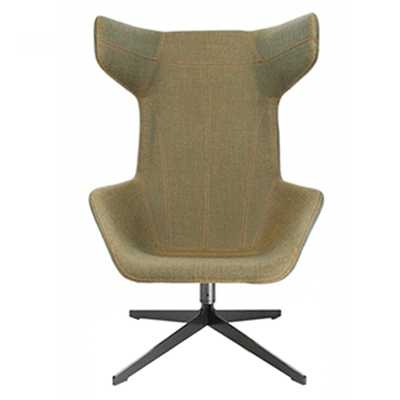 设计师家具 walk lounge chair/行走椅 玻璃钢内胆布艺沙发休闲椅