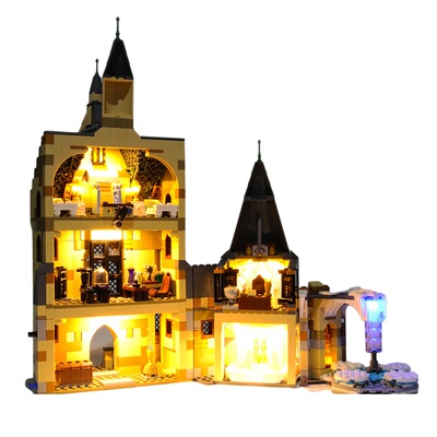 Yeabricks适用75948钟楼灯饰