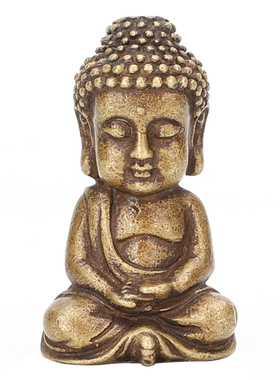 宝宝释迦摩尼小佛祖仿古风摆件