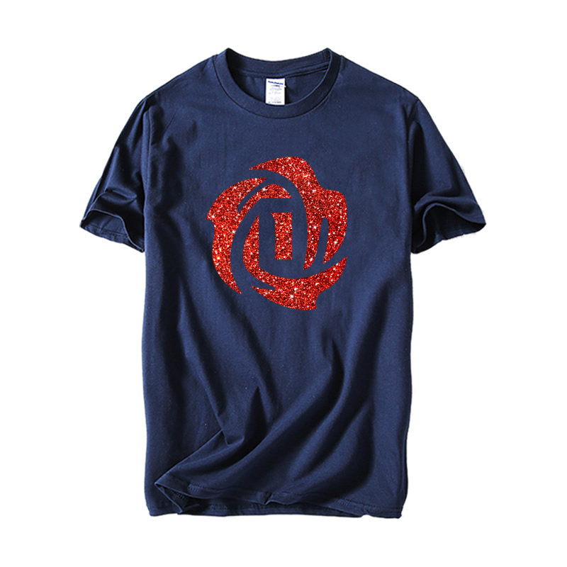 训练服篮球运动烫金短袖T恤定制