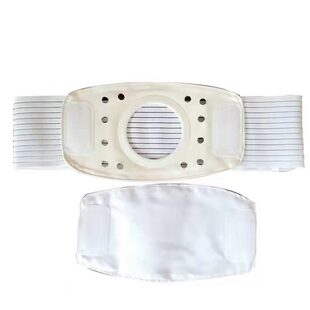 新型透气弹力腹带旁疝控疝造瘘改道护理固定腰带开孔6/7/8/9.2cm