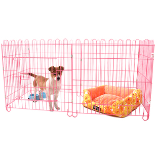 狗笼围栏折叠款可变形泰迪狗笼室内宠物训厕神器兔笼子隔档鸡围笼