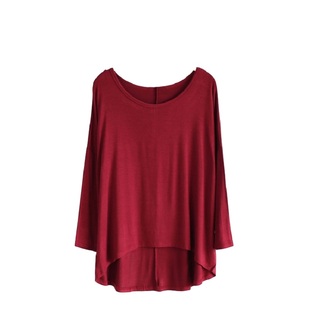 舞蹈服装现代舞练功服男女爵士拉丁芭蕾舞表演出服飘逸大开叉上衣