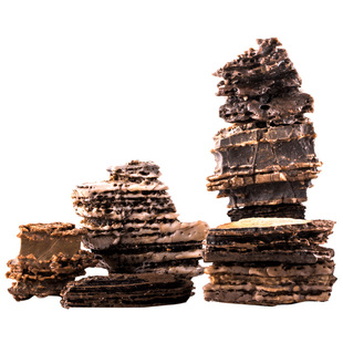 风凌石 奇石 戈壁原石附石菖蒲假山盆景园艺盆栽微景观摆件配石头