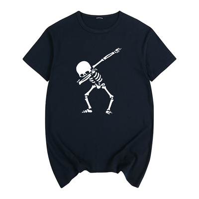 Dabbing Skeleton Dab Hip Hop Skull嘻哈 骷髅 男 女装 短袖 T恤