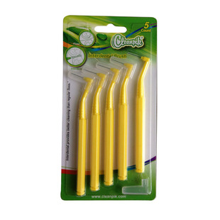 cleanpik牙缝刷L型牙间刷0.7MM齿间刷正畸牙刷买2送1