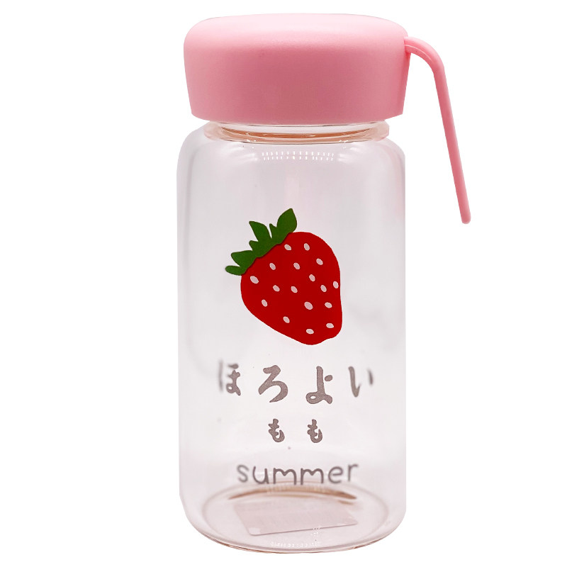 便携韩国森系超萌小巧少女玻璃杯