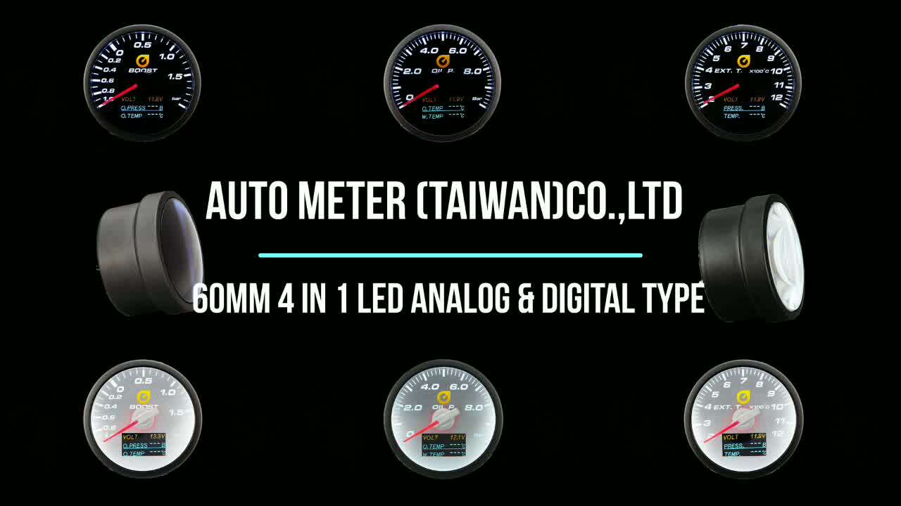 High Accuracy Custom Measure Analog And Digital Oled Bar Auto Car Oil