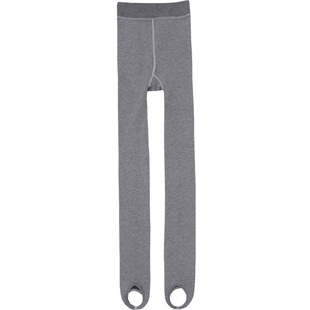 秋冬连裤袜加薄绒健美裤踩脚蹬裤冬纯棉外穿一体打底裤内穿保暖裤