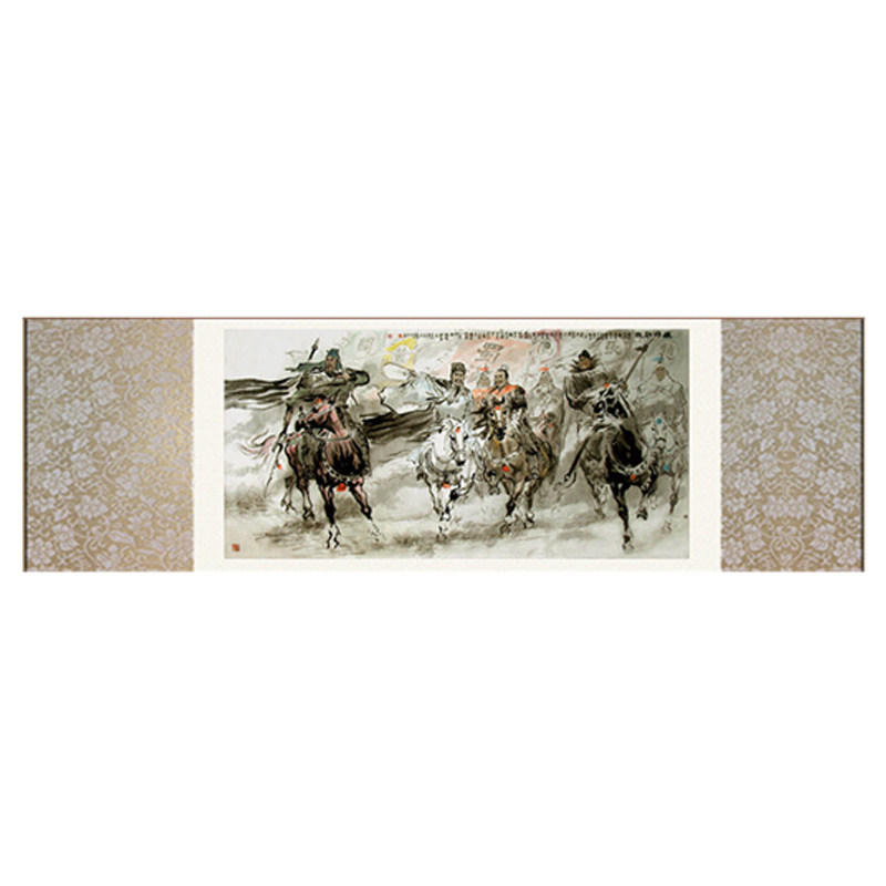 三国出师表水墨人物特色诸葛亮