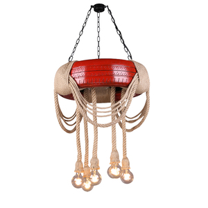 复古工业风loft轮胎麻绳酒吧咖啡餐客厅服装火锅理发饭店装饰吊灯