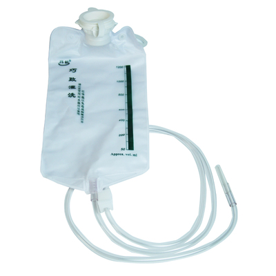 巧致灌肠袋肠袋灌洗袋家用清肠洗肠器加厚1200ml大肠水疗肠排工具