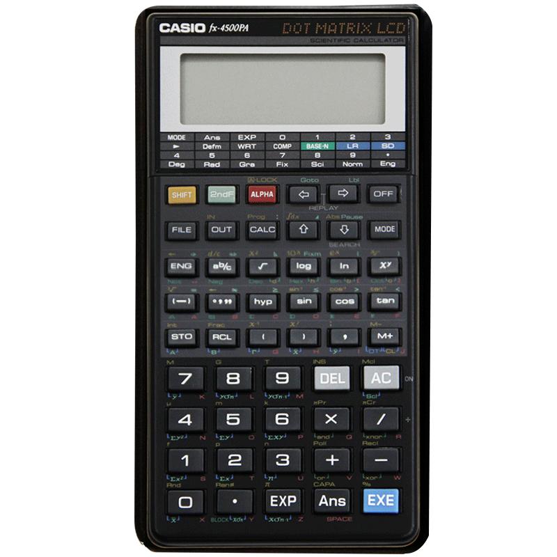 casio卡西欧fx-4500pa函数计算机