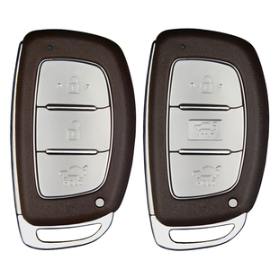 适用新款现代朗动名图途胜IX35索纳塔汽车智能遥控器替换钥匙壳