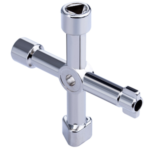 多功能配电房钥匙火车高铁电梯用三角四角六角电梯门不锈钢钥匙