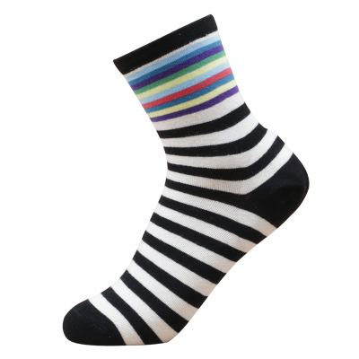 春季薄款防裂脚后跟男女厚棉袜子