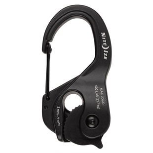 niteize奈爱免打结拉绳收紧扣户外自锁紧绳器天幕风绳挂钩调节扣