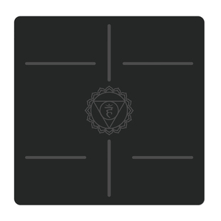 飞客天然橡胶便携迷你瑜伽垫平板支撑垫护肘跪垫防滑健身垫倒立垫