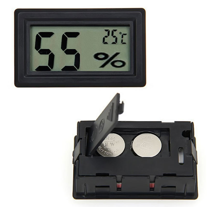 迷你便携式家用数字显示温度计 雪茄盒温湿度计表 电子仪表高精密