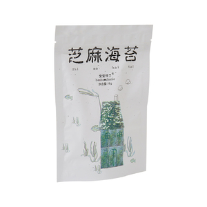 老爸评测芝麻夹心海苔脆即食紫菜18g/包不额外添加食用盐