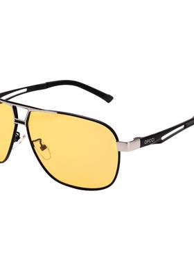 新款变色两用开车专用墨镜