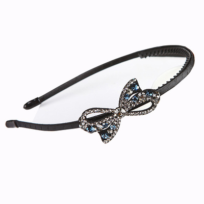 细边水钻镂空小蝴蝶结防滑发饰