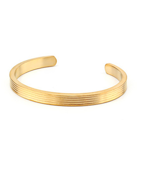 男士情侣时尚风复古钛钢刻字手环