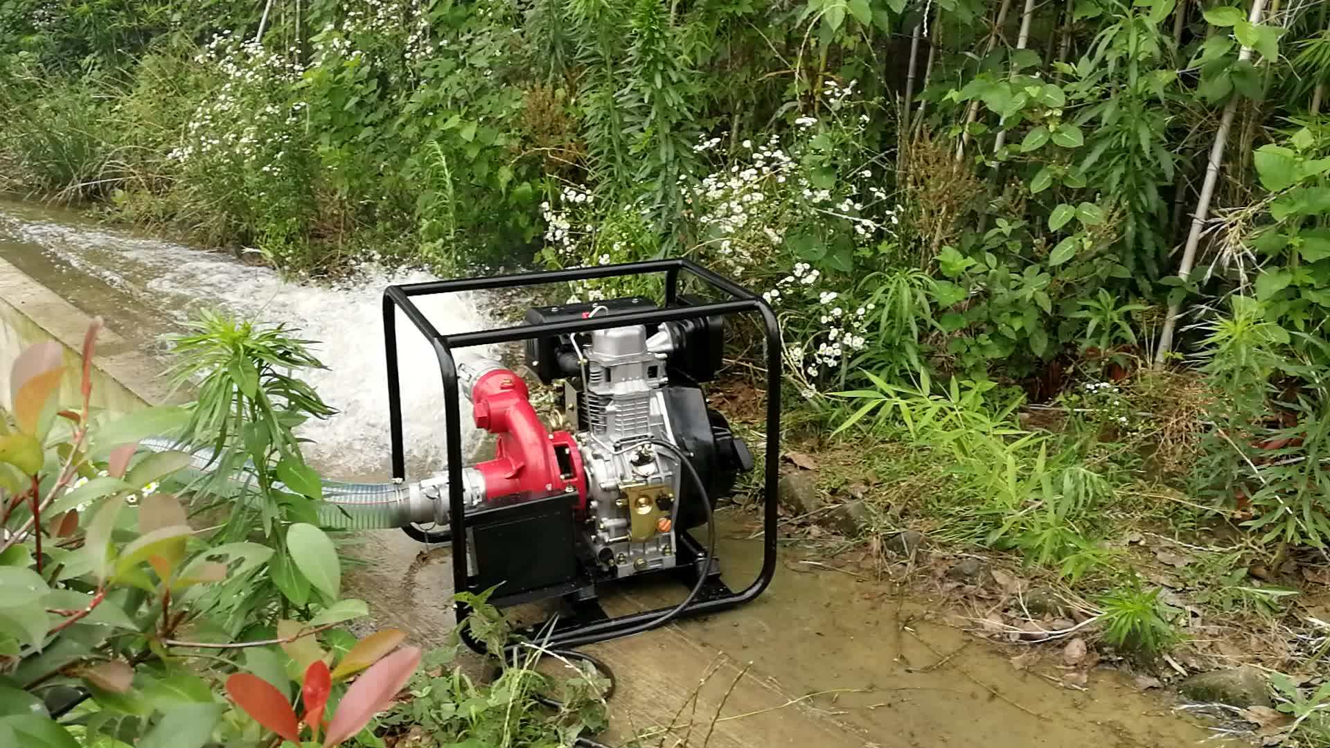 3'' 3 Inches High Pressure Cast Iron Diesel Water Pump With 186fa