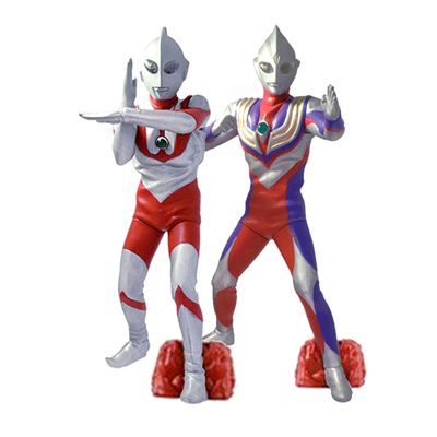 正品万代扭蛋终极发光迪迦奥特曼