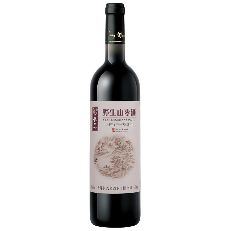 龙泉野生750ml整箱六瓶装枣酒